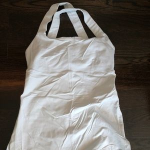 White Lululemon Racerback Top